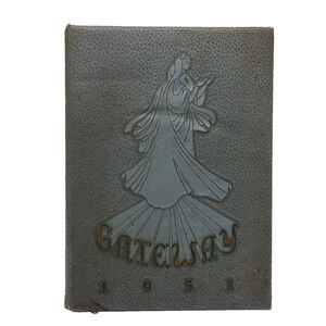 Vintage 1958 Saint Francis Xavier Academy High School Yearbook Brooklyn New York